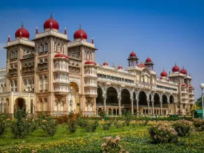 mysore palace beautiful maharajahs karnataka india 40155102